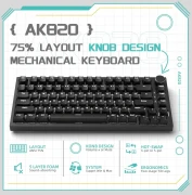 Ajazz AK820 - Red Switches Linear