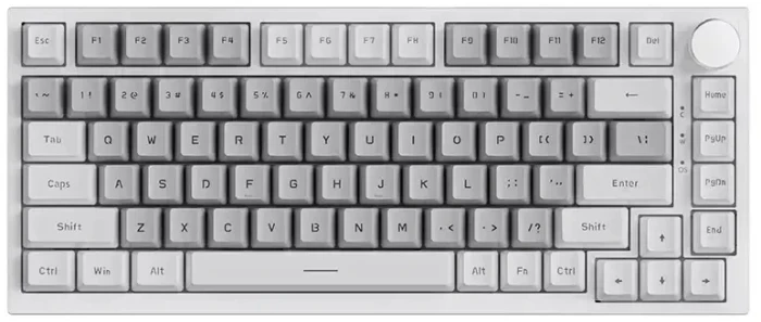 Ajazz AK820 White Light - Yellow Linear