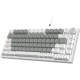 Ajazz AK820 White Light - Yellow Linear