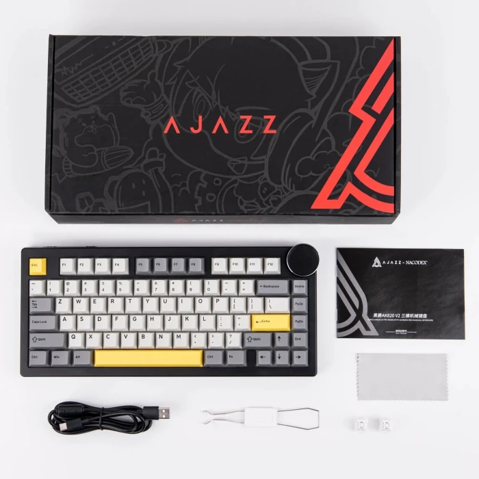 Ajazz AK820 V2 - Magnetic Linear