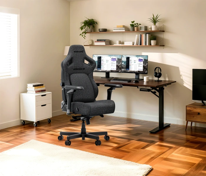 Anda Seat Kaiser 4 V2 XL6D Fabric Black