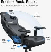 Anda Seat Kaiser 4 V2 - Fabric Dark Grey