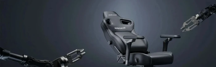 Anda Seat Kaiser 4 V2 - Fabric Dark Grey