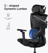 Anda Seat X-Air Mega - XL Black Mesh