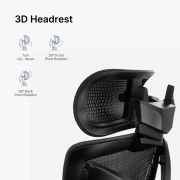 Anda Seat X-Air Mega - XL Black Mesh
