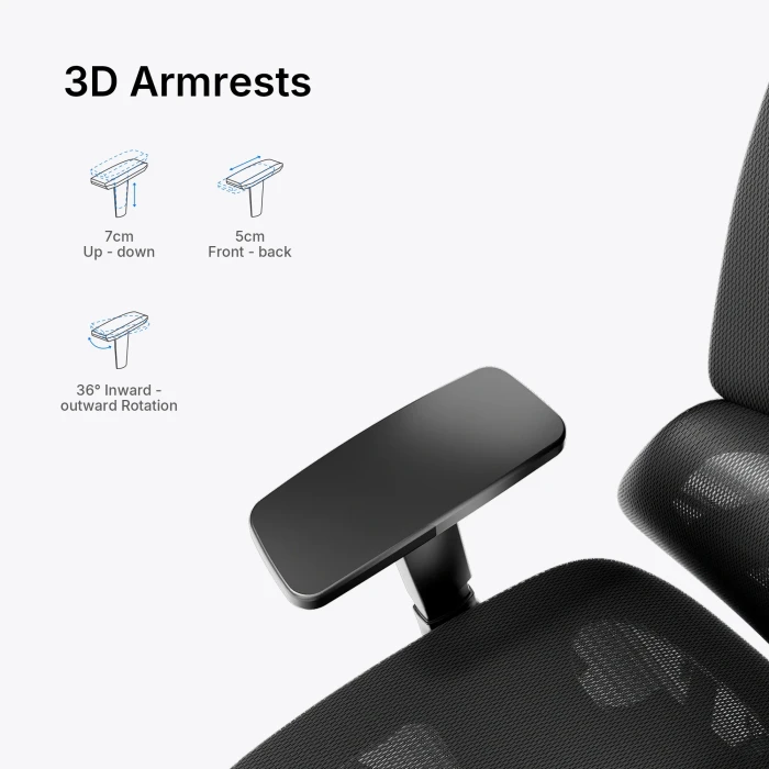 Anda Seat X-Air Mega - XL Black Mesh