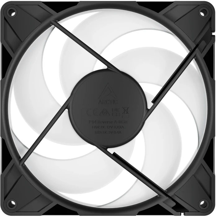 ARCTIC P14 Pro Reverse A-RGB Black 3in1