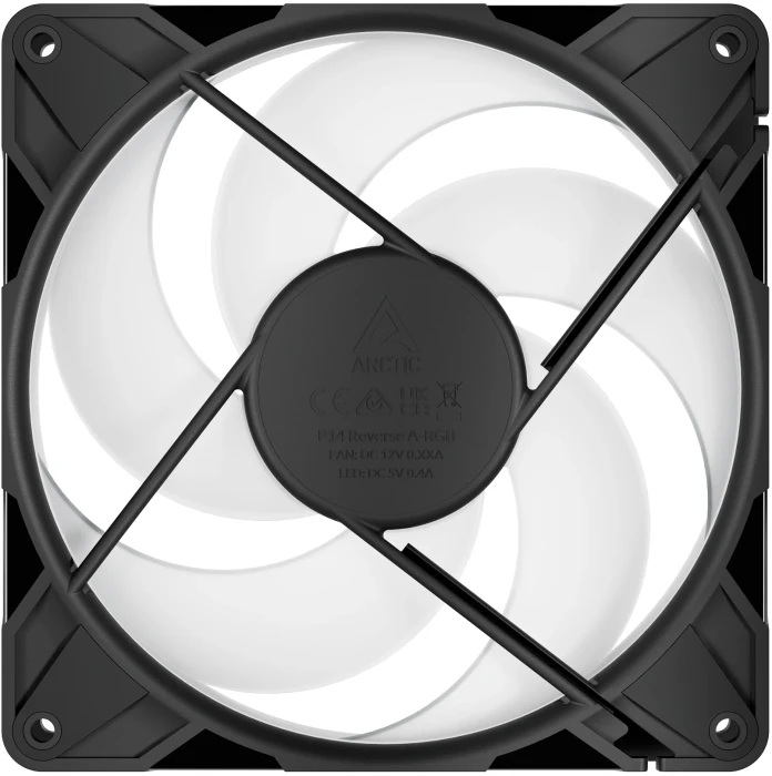 ARCTIC P14 Pro Reverse A-RGB Black