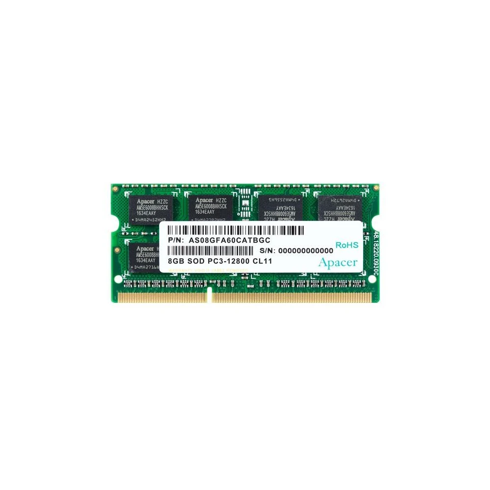 APACER 8GB DDR3 1600MHz CL11 SO-DIMM