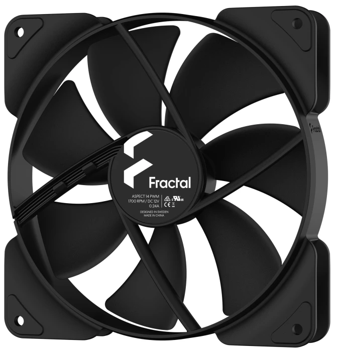 FRACTAL DESIGN ASPECT 14 BLACK