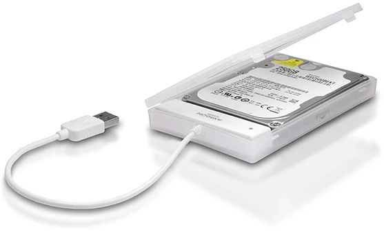 AXAGON ADSA-1S USB2.0 - SATA HDD External Adapter Incl. 2.5" Case