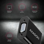 AXAGON RVH-VGN адаптер HDMI > VGA