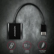 AXAGON RVH-VGN адаптер HDMI > VGA