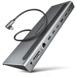 AXAGON USB-C TRIPLE 4K DISPLAY 11in1
