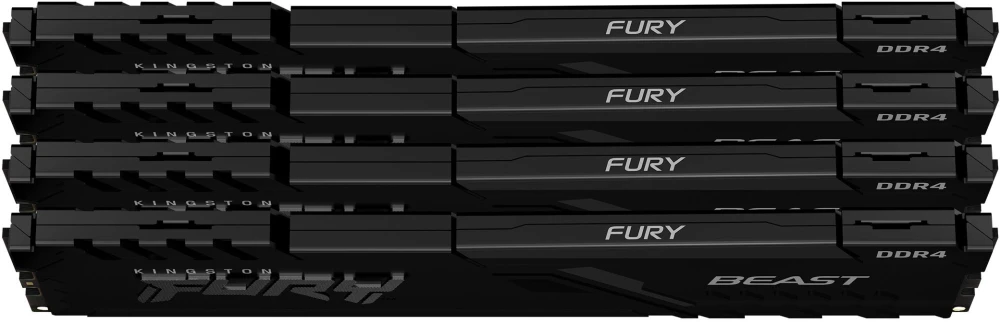 Kingston FURY Beast 128GB (4x32GB) DDR4 3600MT/s CL18