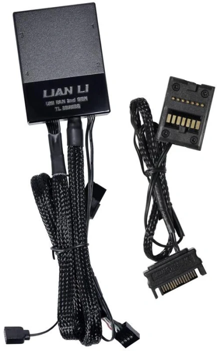 Контролер Lian-Li UNI HUB TL и TL LCD серия вентилатори - Black