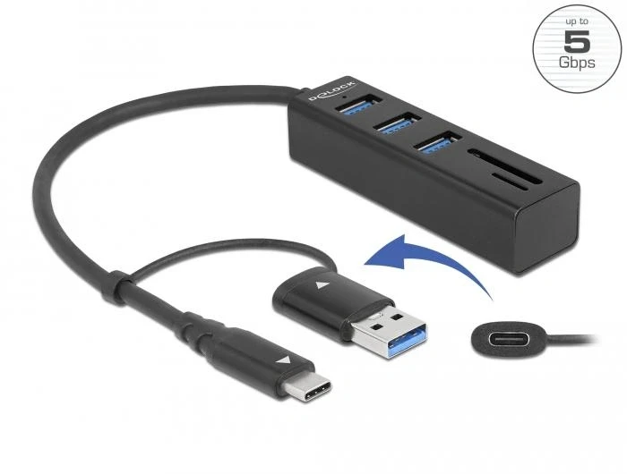 DELOCK 63859 USB-C 5in1