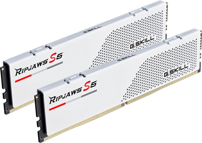 G.SKILL Ripjaws S5 White 32GB(2x16GB) DDR5 5200MHz CL36