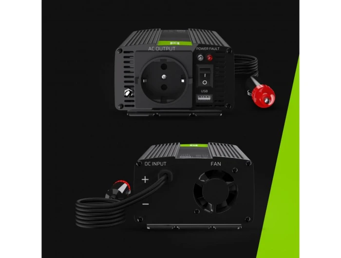 Инвертор GREEN CELL   24V 150W/300W Модифицирана синусоида