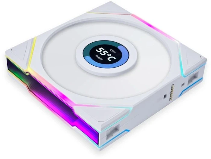 Lian Li UNI FAN TL Reverse LCD 120mm White 3in1