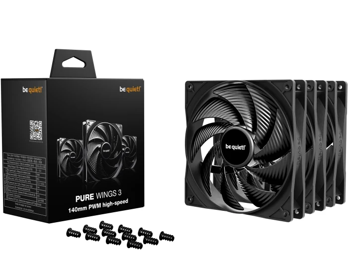 be quiet! PURE WINGS 3 140mm PWM HS 3in1