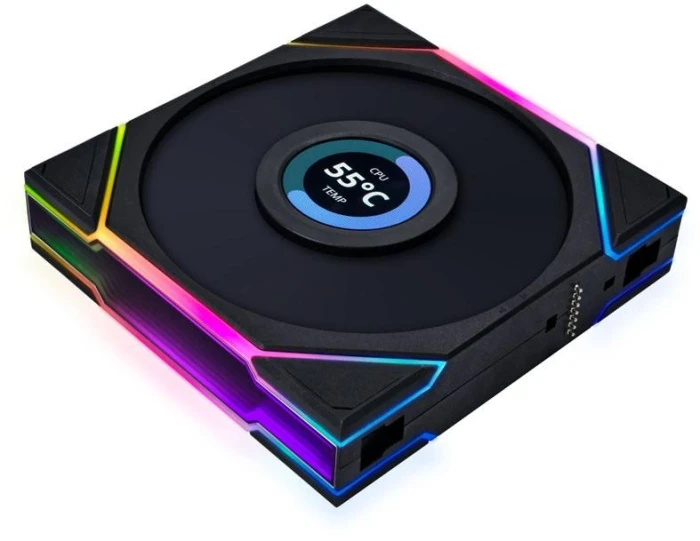 Lian Li UNI FAN TL LCD 120mm Black 3in1