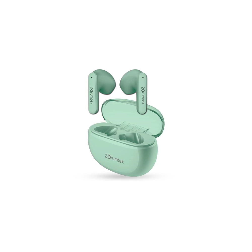 Блутут слушалки-тапи A4tech B20 2Drumtek, True Wireless, Ментово зелени