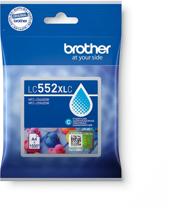 Brother LC552XLC Ink - Cyan