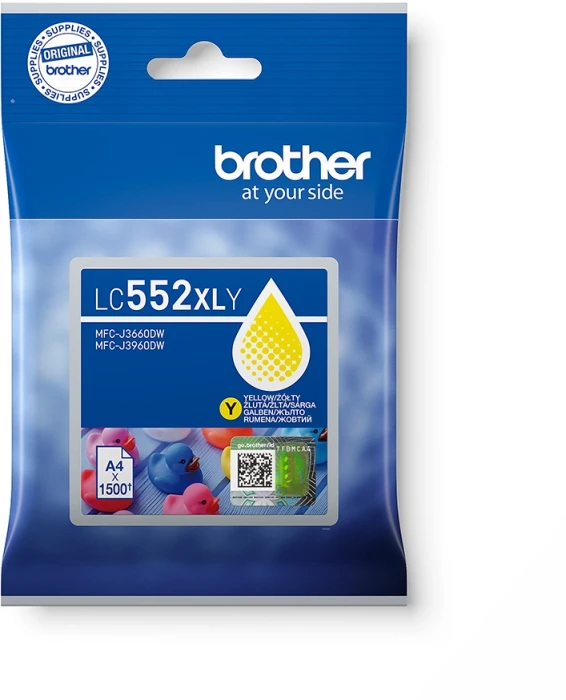 Brother LC552XLY Ink - Yellow