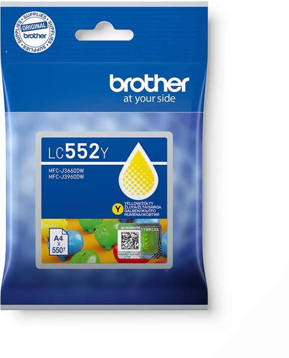 Brother LC552Y Ink Cartridge - Yellow