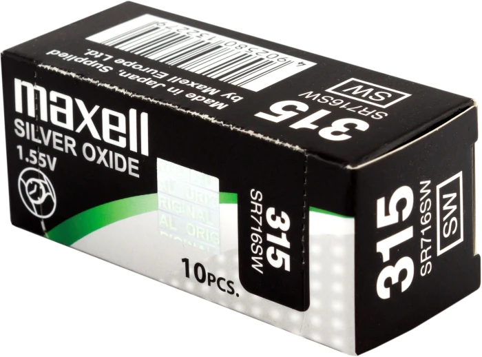 Бутонна батерия MAXELL SR716 SW 1.55V /315/