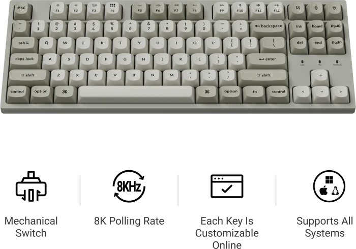 Keychron C1 Pro 8K QMK - Linear