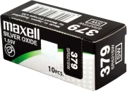 Бутонна батерия MAXELL SR521 SW /AG0/379/ 1.55V