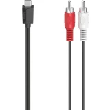 HAMA кабел USB-C > RCA стерео 1.5m