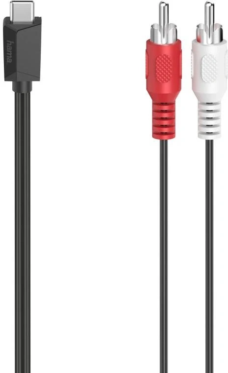 HAMA кабел USB-C > RCA стерео 1.5m