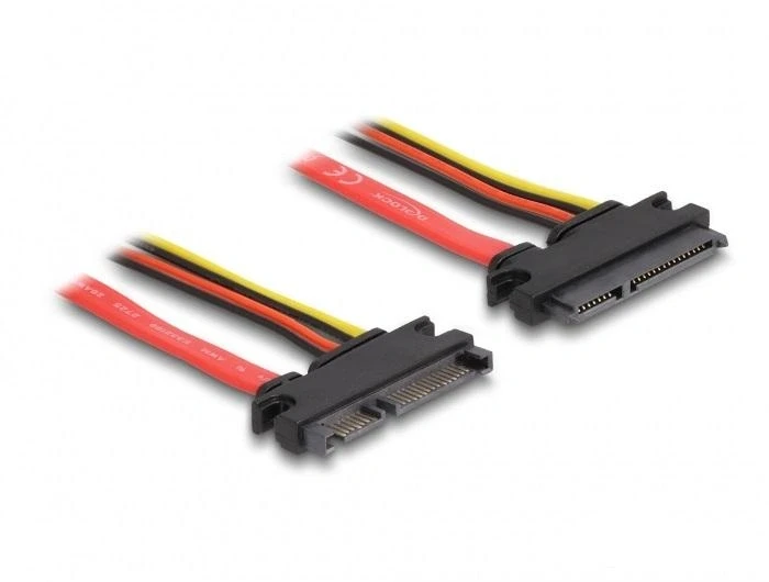 Удължителен DeLock SATA 22 pin (5 V + 12 V) 30 cm