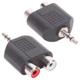 VCom Адаптер 3.5mm TRS > 2 x RCA