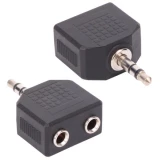 VCom Адаптер 3.5mm TRS > 2 x 3.5mm TRS