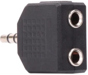 VCom Адаптер 3.5mm TRS > 2 x 3.5mm TRS