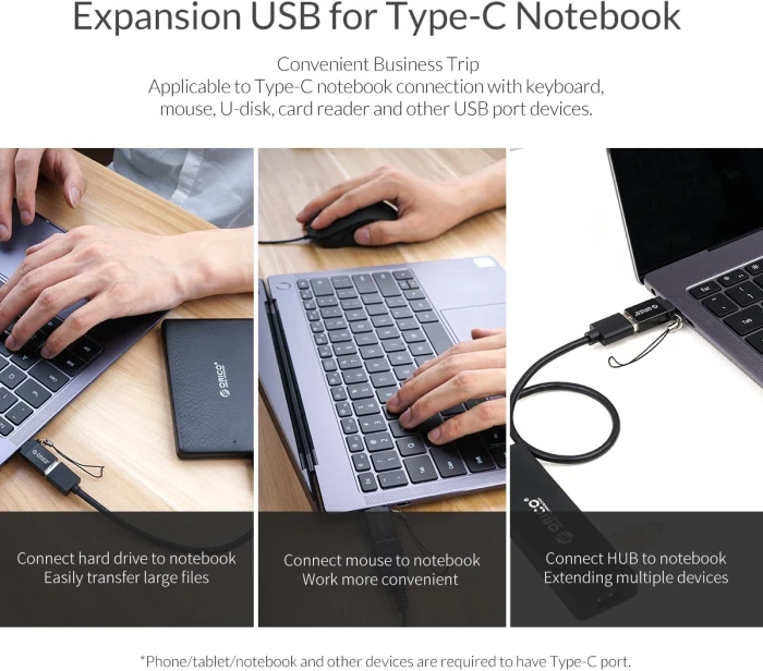 Orico OTG USB-A > USB-C 5Gbps