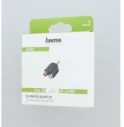 HAMA Аудио 3.5mm TRS > 2 x RCA