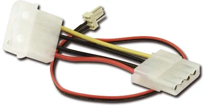 VCom Molex > 3-pin Fan + Molex