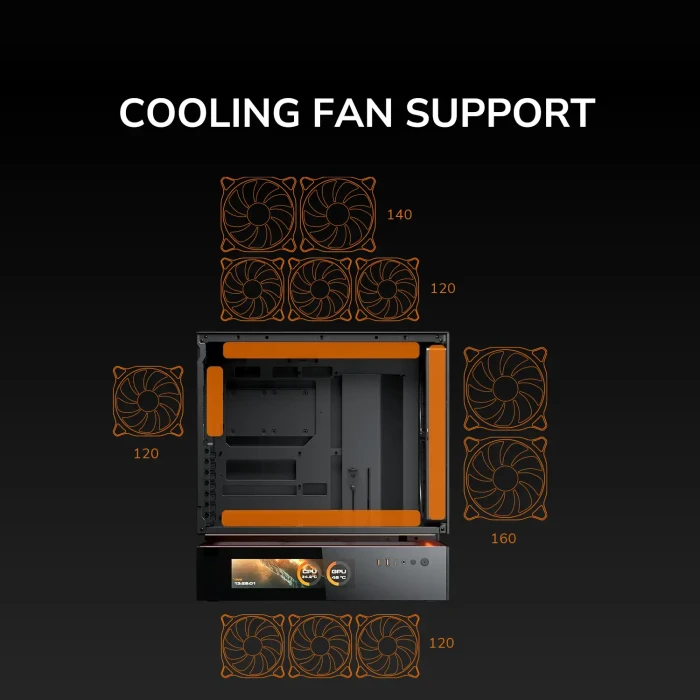 COUGAR CFV235 Mesh Vision LCD Black