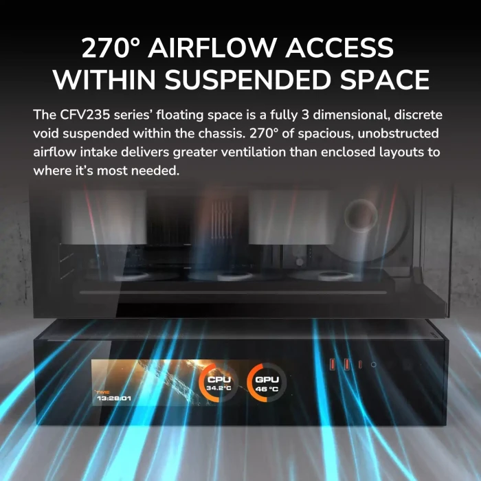 COUGAR CFV235 Vision LCD Black