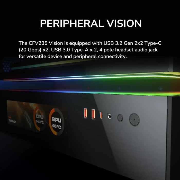 COUGAR CFV235 Vision LCD Black