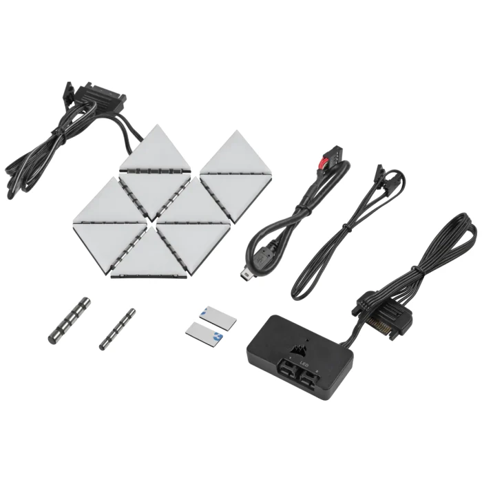 CORSAIR iCUE LC100 Smart Case Lighting Triangles