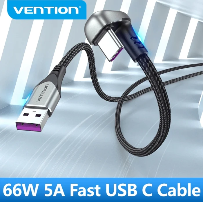 Vention USB-C > USB-A 2.0 U-Shap - 0.5m