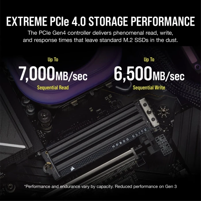 CORSAIR MP600 ELITE 2TB with Heatsink