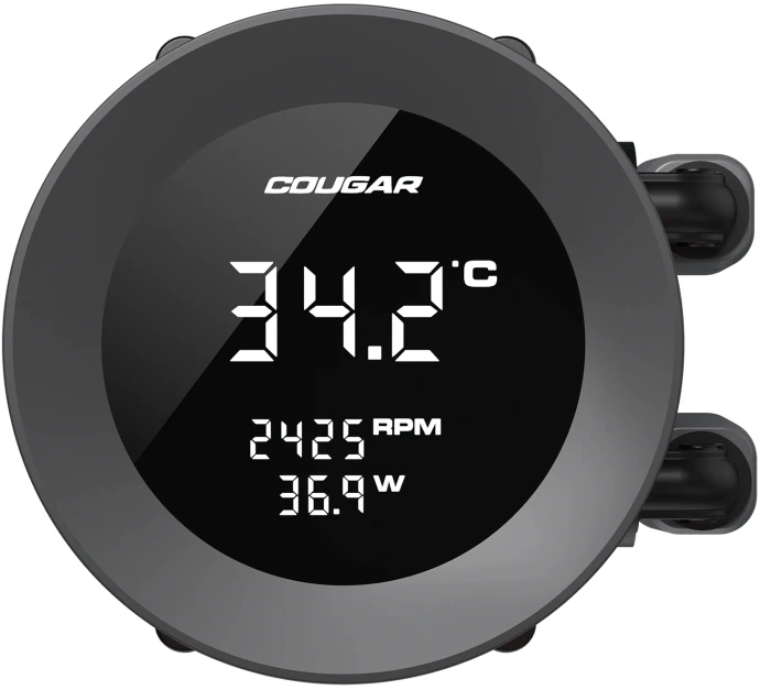 COUGAR POSEIDON VISTEK ARGB 360 Black
