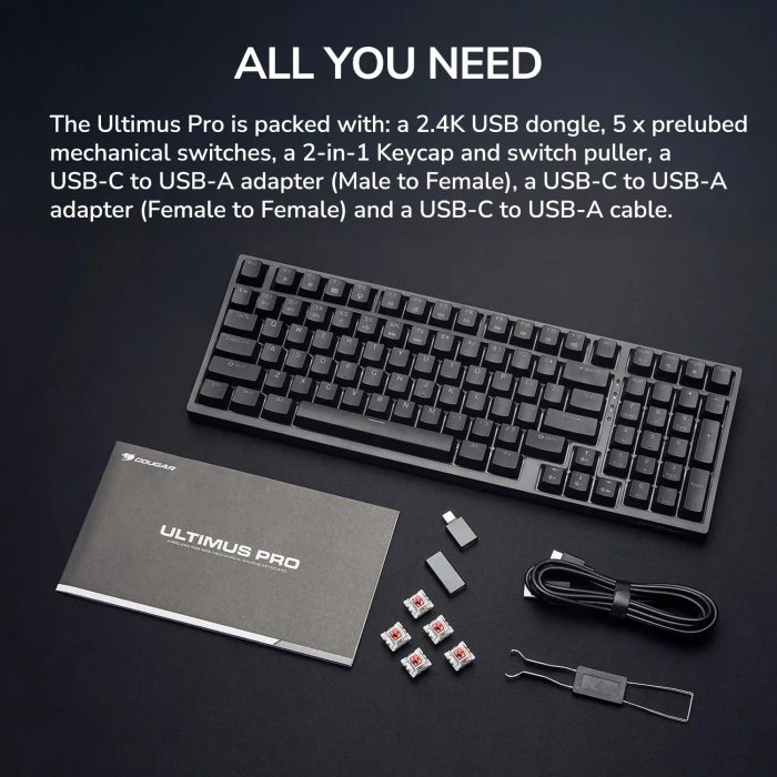 COUGAR ULTIMUS PRO Black